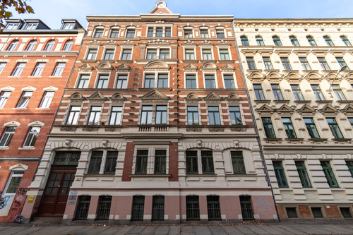Gebäudeansicht - 3 Zimmer Etagenwohnung in Leipzig