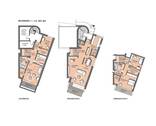 Grundrisse - Terrassenwohnung mit 207,00 m&sup2; in Hamburg zur Miete