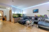 Wohnzimmer - 5 Zimmer Doppelhaushälfte in Karlsruhe