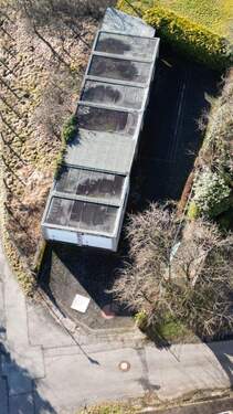 Garagenhof Drohnenansicht - 