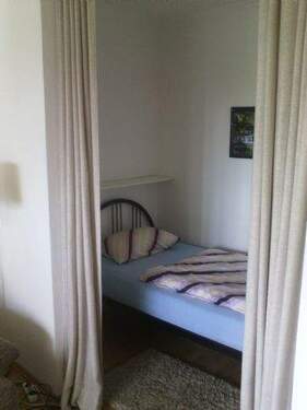 Schlafnische - 1 Zimmer Etagenwohnung in Bremen