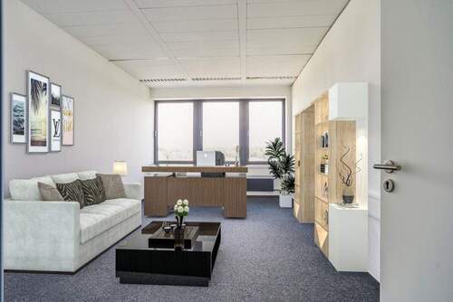 Einrichtungsbeispiel - Modernes Büro in Frankfurt - Perfekt für Ihr Business