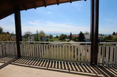 Überdachter Süd-West-Balkon - 4 Zimmer Etagenwohnung in Wasserburg (Bodensee)