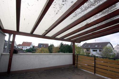 Auf der Dachterrase am OG - 