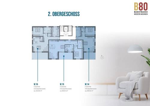 2. Obergeschoss - 