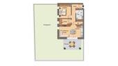 Grundriss Whg. 02 - 