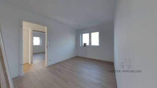 2. Schlafzimmer/Arbeitszimmer - Hünfeld-Oberrombach: Erstbezug im Neubau: 83 m²-3 Zimmer-modernes Wohnen mit eigenem Garten