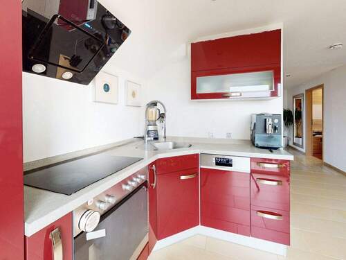 Küche im Dachgeschoss - 