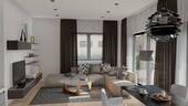Wohnzimmer - Neubauwohnungen in ruhiger Lage in 76534 Baden-Baden