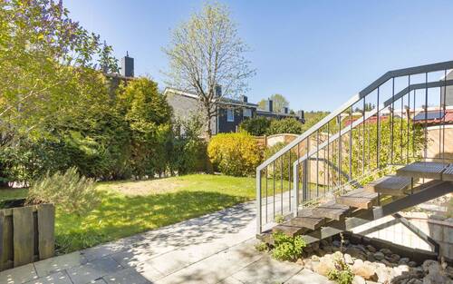Der Blick in den Garten - 