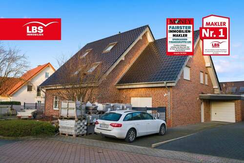 Frontansicht Gesamt - Traumhaft wohnen in ruhigem Wohngebiet - EFH mit Einliegerhaus