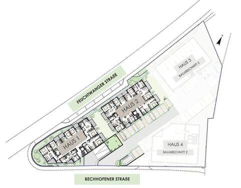 Wohnanlage im Überblick - 