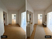 Flur Gestaltungsmöglichkeiten - Terrassenwohnung mit 75,00 m&sup2; in Wuppertal zur Miete