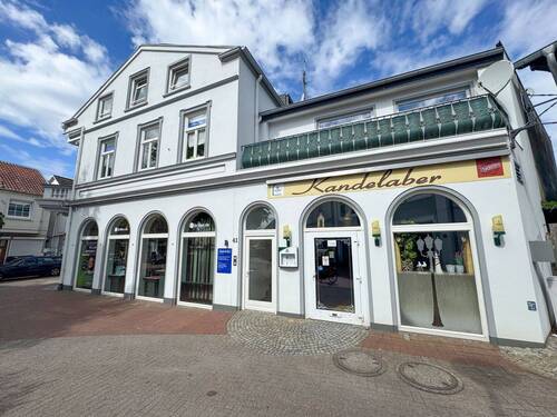 Seitliche Hausansicht - 2 Zimmer Gewerbeobjekt (Büro, Produktion, Verkauf) zum Kaufen in Uetersen