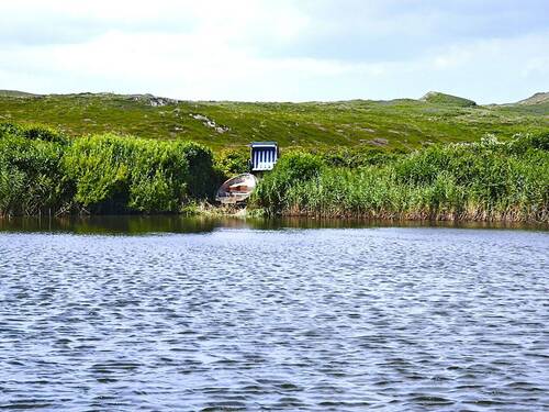Idylle am See - Historische Vogelkoje in Rantum – heute vertragsfreies Dünen– bzw. Erholungsgrundstück mit See