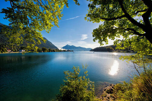 Kochelsee direkt in der Nähe - 