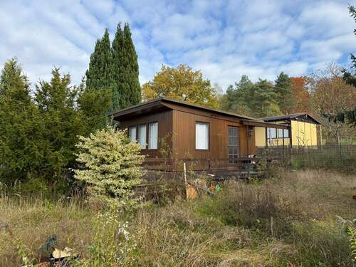 Bild 1 - Wochenendgrundstück in Weinböhla - idyllisches Freizeitdomizil mit Potenzial