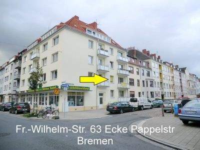 Ansicht - 3 ZKB mit Balkon im 1. OG in der vorderen Neustadt zu verkaufen