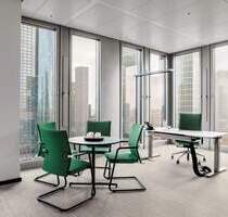Exklusives Teambüro im Premium-Marienturm: 5 Arbeitsplätze, 247 Service - Frankfurt am Main Bahnhofsviertel