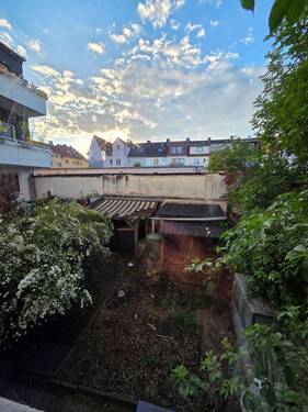 _Blick von der Küche in den Garten - 