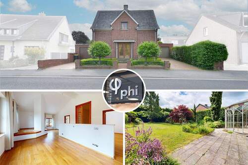 Immobilien-Herzogenrath-Haus-Kaufen-UK399-23 - PHI AACHEN: Freistehendes Architektenhaus mit zwei Garagen in begehrter Lage von Kohlscheid!