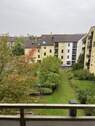 Blick vom Balkon - Etagenwohnung mit 56,30 m&sup2; in Nürnberg zur Miete