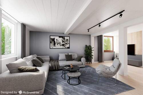 So könnte es aussehen - Doppelhaushälfte mit 90,60 m&sup2; in Ölbronn-Dürrn / Dürrn zum Kaufen