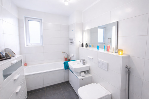 großzügiges Tageslichtbad - 