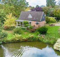 Idyllisches Einfamilienhaus auf traumhaftem Naturgrundstück mit Teich – nur wenige Minuten von Kiel entfernt - Schwentinental Klausdorf