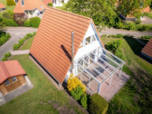 Drohnenansicht - 3 Zimmer Bungalow zum Kaufen in Wurster Nordseeküste