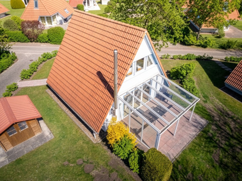 Drohnenansicht - 3 Zimmer Bungalow zum Kaufen in Wurster Nordseeküste