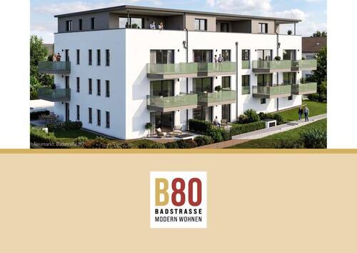 Modern & hochwertig wohnen - 2 Zimmer Etagenwohnung zum Kaufen in Neumarkt