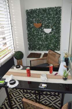 auf dem Balkon - 2 Zimmer Etagenwohnung in Pforzheim