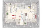 Grundriss Dachgeschoss Interne - 