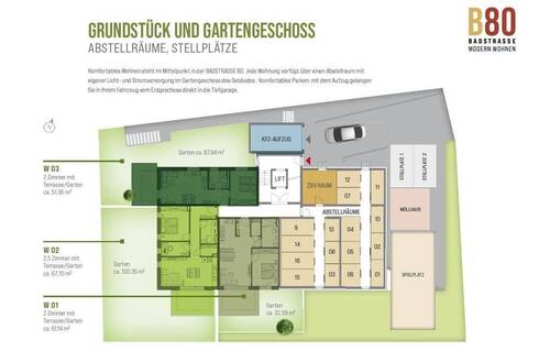 Gartengeschoss - 