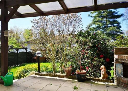 Terrassentür, Terrasse überdac - 