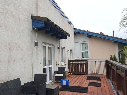 Außenansicht/Terrasse Ferienwohnung - 
