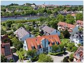 Blick über das Gebäude - Charmantes Wohnen mit Terrasse und Wohlfühlambiente - gepflegte 3-Zimmer-Wohnung in Dachau