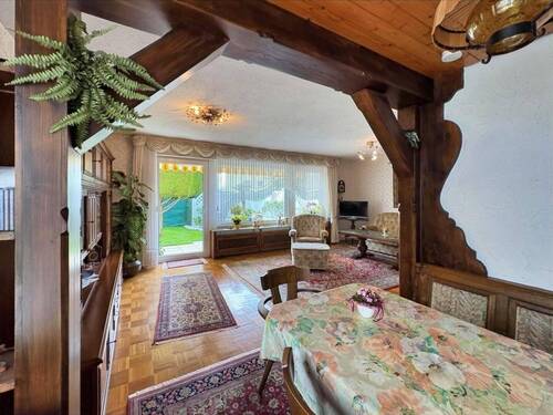 Blick vom Esszimmer - 