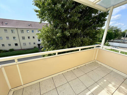 Balkon - 4 Zimmer Etagenwohnung zur Miete in Bad Dürrenberg