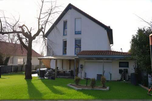 Ansicht Gartenseite - Mehrfamilienhaus, Wohnhaus mit 385,00 m&sup2; in Vechelde zum Kaufen