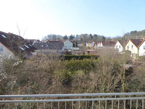 Ausblick vom Balkon - 