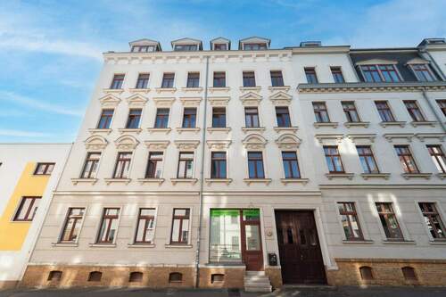 Gebäudeansicht - Etagenwohnung mit 62,50 m² in Leipzig zum Kaufen