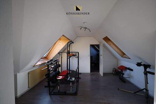 ...danach ins eigene Fitness-Studio... - 