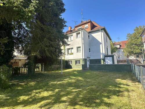 Rückansicht - 6 Zimmer Mehrfamilienhaus, Wohnhaus zum Kaufen in Offenbach