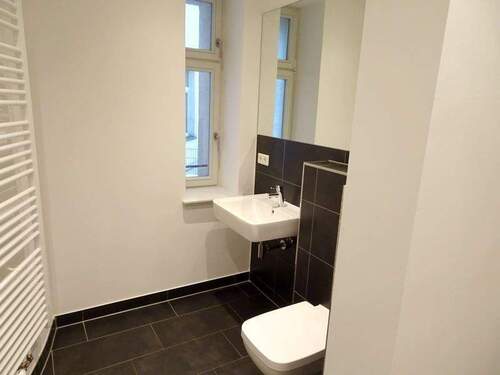 Badausstattung (Beispiel einer vergleichbaren Whg) - Etagenwohnung mit 42,70 m&sup2; in Leipzig zum Kaufen