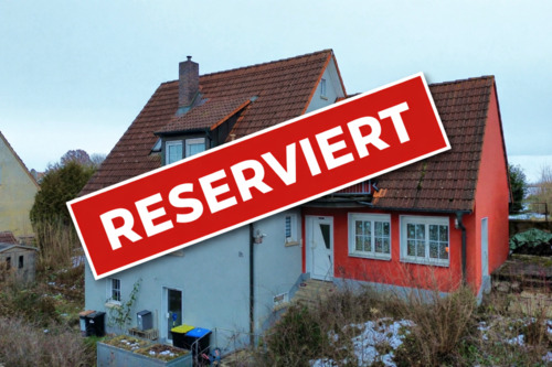 Reserviert - Natur vor der Tür - Familienhaus mit Anbau und Garten in Feldrandlage