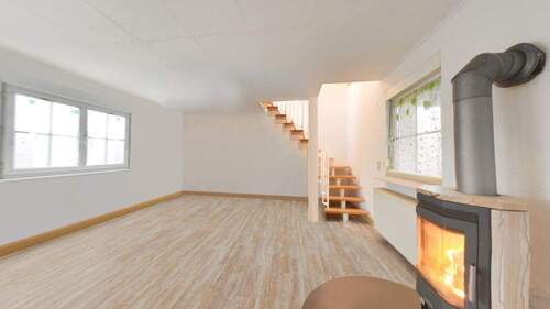 Wohnzimmer (Anbau) - Einfamilienhaus mit 155,30 m&sup2; in Wipfeld zum Kaufen