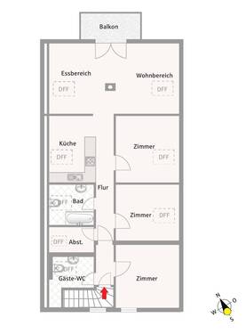 2. Obergeschoss (DG) - 