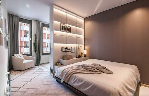 Schlafzimmer KI-generiert - 